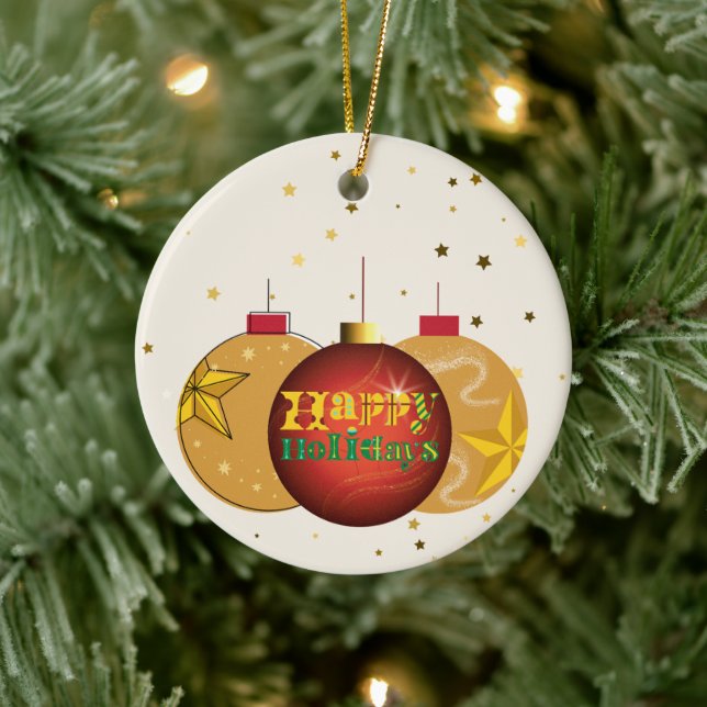 Weihnachtsgeschirr Keramik Ornament (Baum)