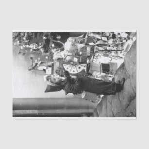 Weihnachtsgeschirr Papier MÄDCHEN SHOP TOYS 1939