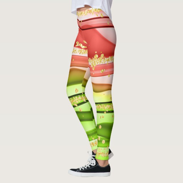 Weihnachtsgeschmack  leggings (Links)