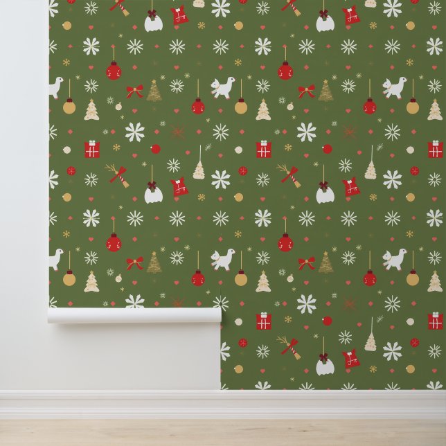 Weihnachtsgeschmack Tapete (Anwendung)