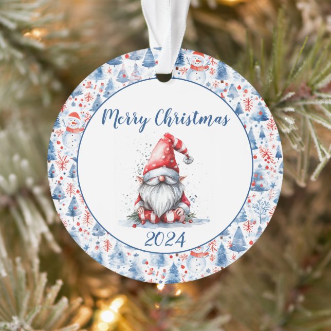 Weihnachtsgeschmuck Foto Akrylus Ornament (Baum)