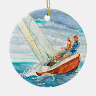 Weihnachtsgeschmuck Keramik Ornament
