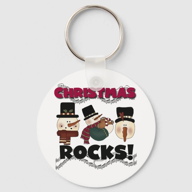Weihnachtsgesteine - T - Shirt und Geschenke Schlüsselanhänger (Vorderseite)