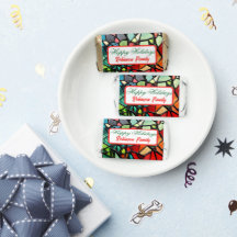 Weihnachtsgesteinigtes Glas grün