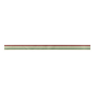 Weihnachtsgestreift Satinband