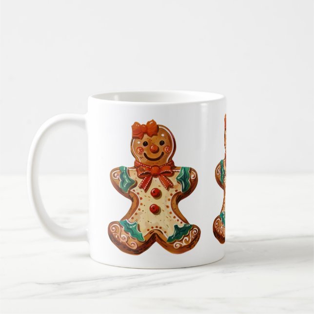 Weihnachtsgingbrot Kaffeetasse (Links)