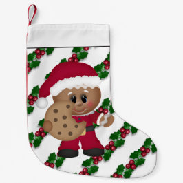 Weihnachtsgingerbrot Holiday Cookie Strumpf Kleiner Weihnachtsstrumpf