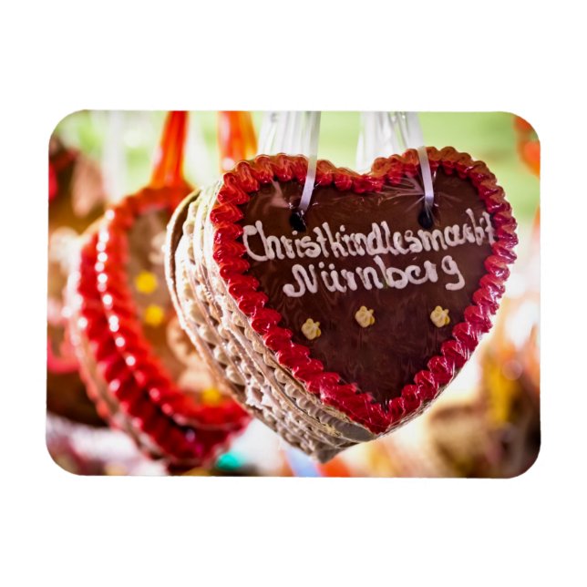 Weihnachtsgingerbrot Magnet (Horizontal)