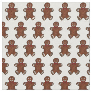 Weihnachtsgingerbrot Mann Männer Cookie Xmas Fabri Stoff