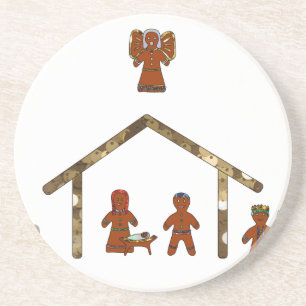 Weihnachtsgingerbrot Untersetzer