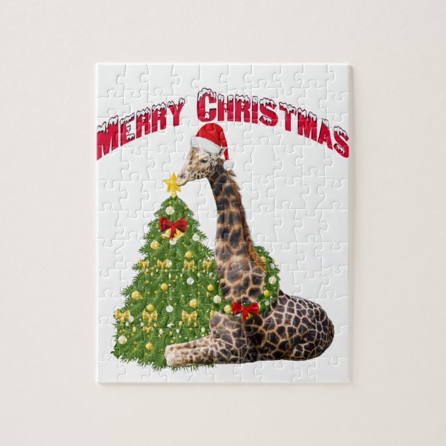 WeihnachtsGiraffe (Vertikal)