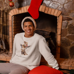 WeihnachtsGiraffe, anpassbar T-Shirt