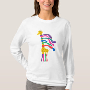 Weihnachtsgiraffen-Shirt T-Shirt