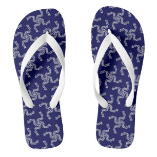 Weihnachtsgirlande Blau, Weihnachtsdekoration, Xma Flip Flops
