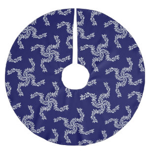 Weihnachtsgirlande Blau, Weihnachtsdekoration, Xma Polyester Weihnachtsbaumdecke