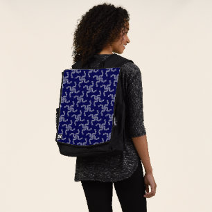 Weihnachtsgirlande Blau, Weihnachtsdekoration, Xma Rucksack