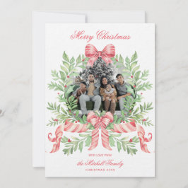 Weihnachtsgirlande Lebkuchenmann-Schleife | Fotoka Save The Date
