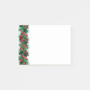 Weihnachtsgirlande post-it klebezettel