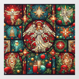 Weihnachtsglas-Fensterverkleidung Fensteraufkleber