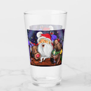 Weihnachtsglas und Reindeers Funny Christmas Glass Glas