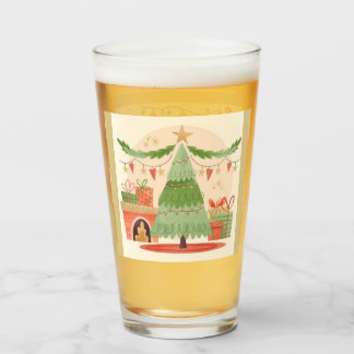 Weihnachtsglass-Cup Glas