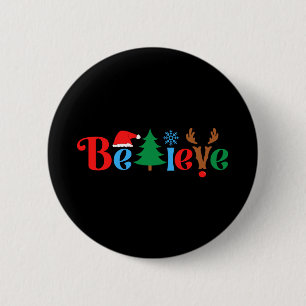 Weihnachtsglaube Button
