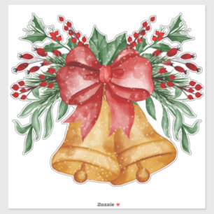 Weihnachtsglocke Aufkleber