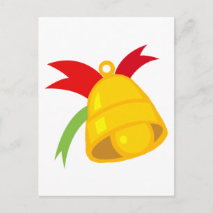 Weihnachtsglocke Feiertagspostkarte