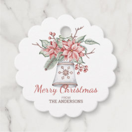 Weihnachtsglocke Geschenkanhänger