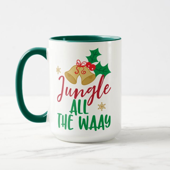 Weihnachtsglocken, Dschungel den ganzen Weg, Weihn Tasse (Links)
