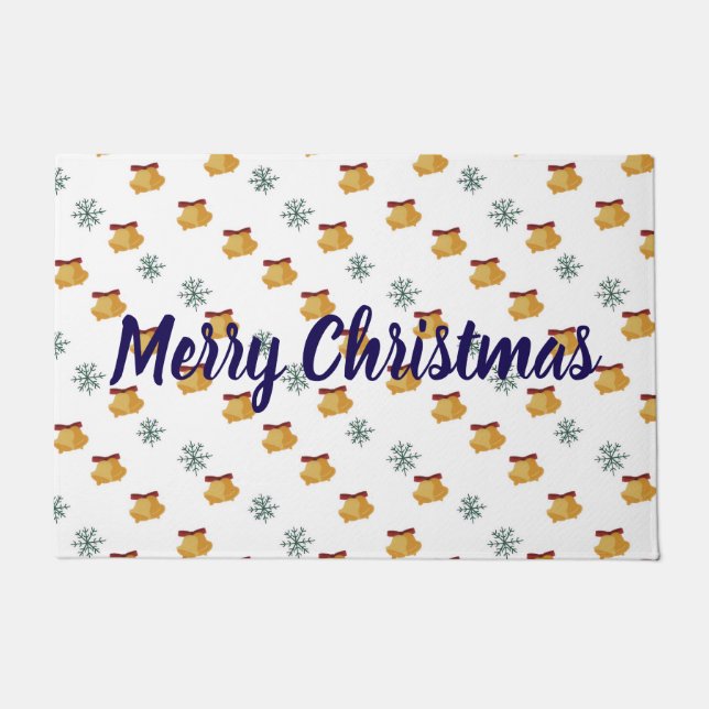 Weihnachtsglocken Fußmatte (Vorderseite)