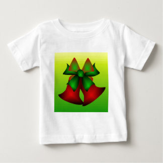 Weihnachtsglocken in Weiß Baby T-shirt