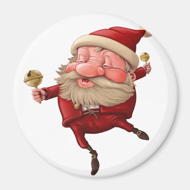 Weihnachtsglocken Magnet (Vorne)