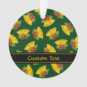 Weihnachtsglocken Muster Ornament