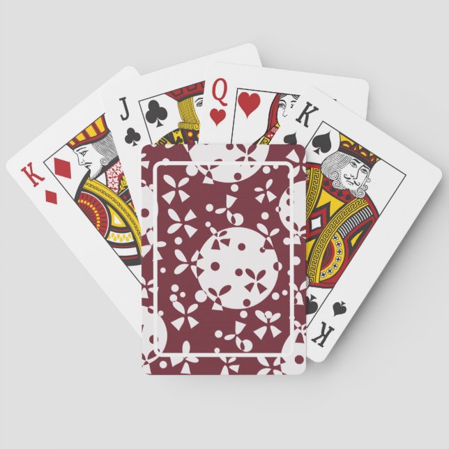 Weihnachtsglocken Spielkarten (Rückseite)
