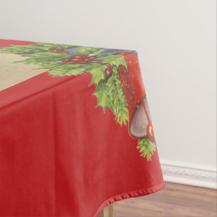 Weihnachtsglocken-Tischdecke Tischdecke