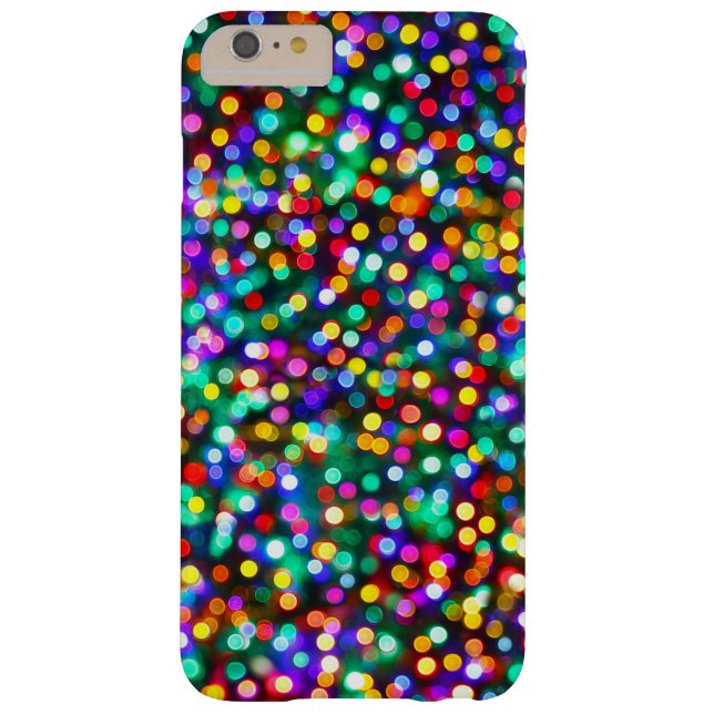 Weihnachtsglühende Lichter Case-Mate iPhone Hülle (Rückseite)