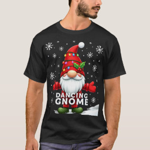 Weihnachtsgnom tanzender Gnom Familienweihnachten  T-Shirt