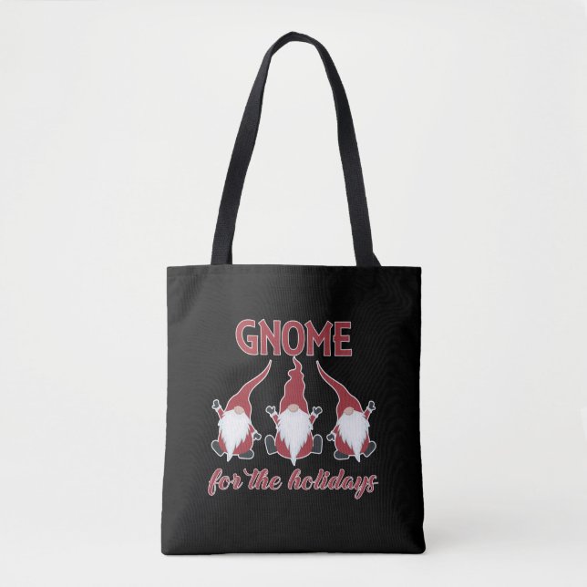 Weihnachtsgnomaden Niedlichen Weihnachtsgnomaden Tasche (Vorderseite)