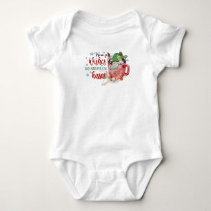 Weihnachtsgnome Baby Strampler