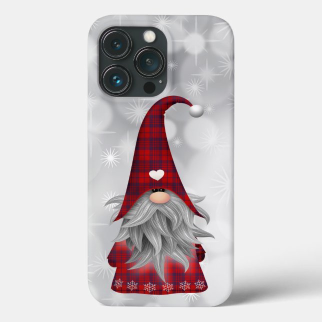 Weihnachtsgnome Case-Mate iPhone Hülle (Rückseite)