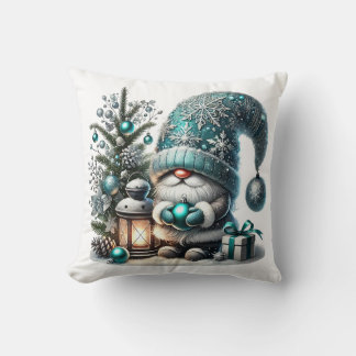 Weihnachtsgnome gemütlich Weihnachtskuschel Kissen