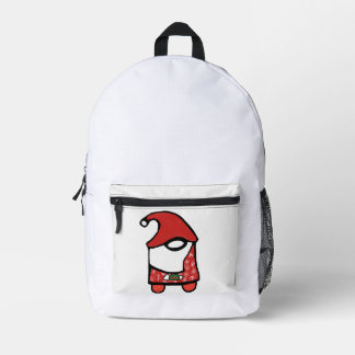 Weihnachtsgnome-Rucksäcke Bedruckter Rucksack