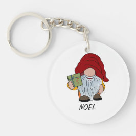 Weihnachtsgnome Schlüsselanhänger