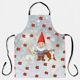 Weihnachtsgnome-Schürze Schürze