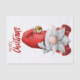 Weihnachtsgnome Seidenpapier