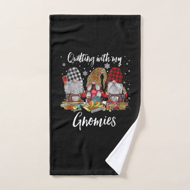 Weihnachtsgnomenen-Urlaub mit meinen Gnomen Handtuch (Handtuch)