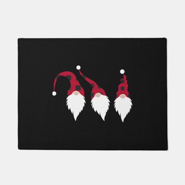 Weihnachtsgnomes Fußmatte (Vorderseite)