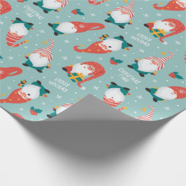 Weihnachtsgnomes Geschenkpapier