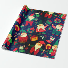 Weihnachtsgnomes Geschenkpapier